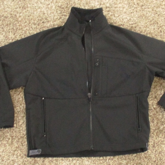 Propper Jacket Men's Large Black Soft Shell Fleece Lined Full Zip - Picture 4 of 7